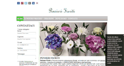 Desktop Screenshot of pensierifioriti.com