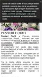 Mobile Screenshot of pensierifioriti.com